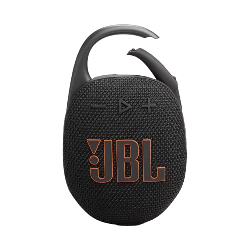 JBL Clip 5 Ultra-Portable Blue...gn and 12-Hour Playtime, Black - down 11.47% (£4.93) to £38.06 from £42.99