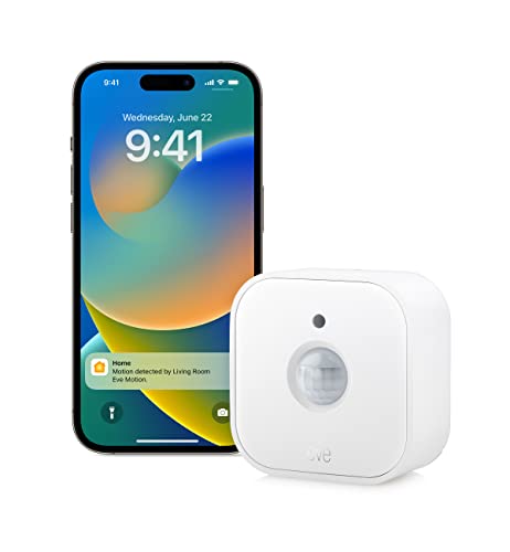 Eve Motion (Matter) – Smart in... requires Thread Border Router - down 14.58% (£5.10) to £29.89 from £34.99