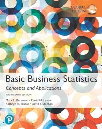 Basic Business Statistics, Global Edition - down 10.01% (£2.99) to £26.87 from £29.86