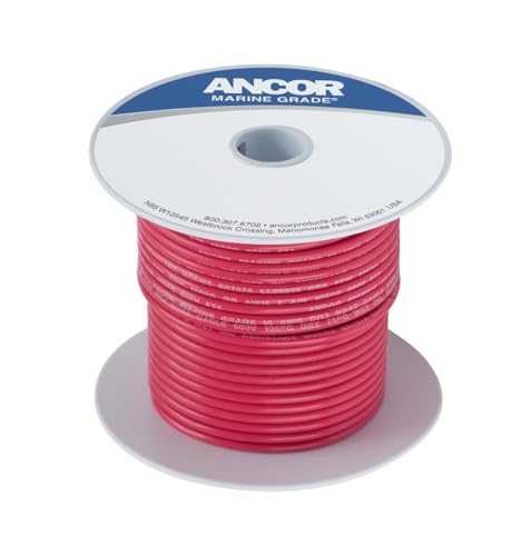 Ancor 639 – 184803 Marine Grad...in, Color Red, 2.08 MM², 5.5 M - down 78.60% (£11.02) to £3.00 from £14.02