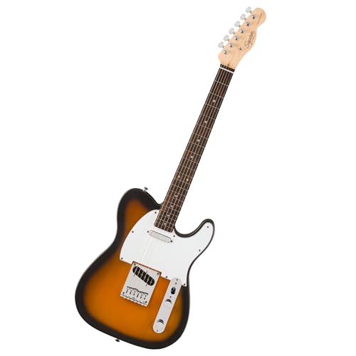 Squier by Fender Debut Telecas...nner Electric Guitar, Sunburst - down 15.93% (£22.30) to £117.69 from £139.99