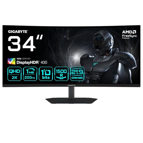 Gigabyte G27FC A 27 Inch Curve...reeSync Premium Gaming Monitor - down 24.61% (£48.96) to £149.99 from £198.95