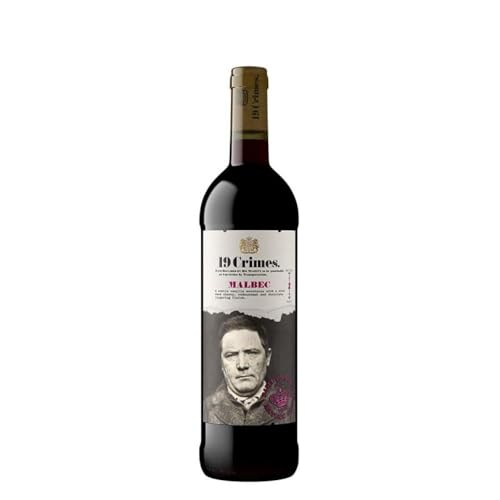 19 Crimes Malbec Red Wine - down 27.05% (£2.57) to £6.93 from £9.50
