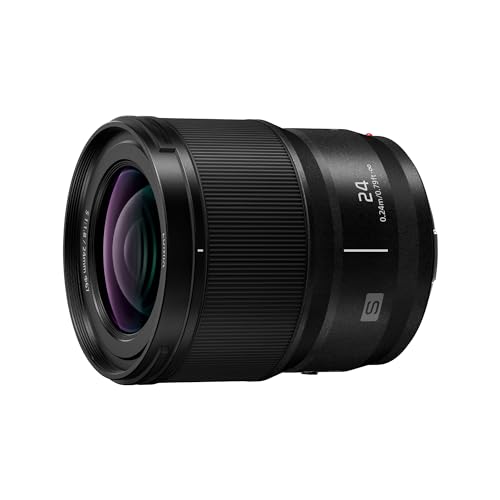 Panasonic Lens, Black, 24mm Fixed - down 10.22% (£50.00) to £439.00 from £489.00