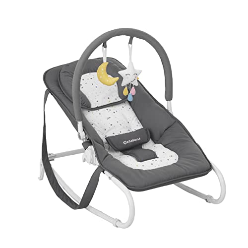 Badabulle Easy Baby Bouncer, baby chair, baby rocker - down 30.21% (£15.10) to £34.89 from £49.99