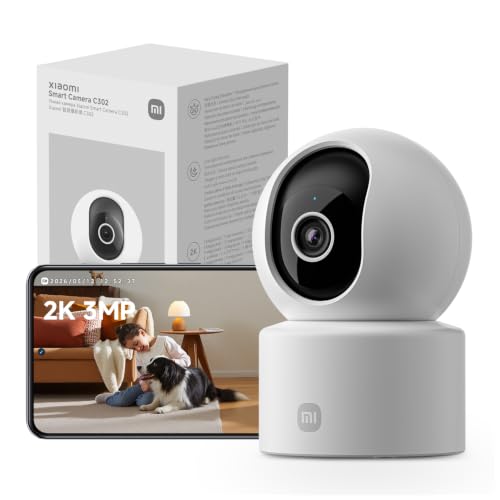 XIAOMI C302 Indoor Camera, 2K ...t Camera, 360° Panorama, Alexa - down 17.86% (£5.00) to £22.99 from £27.99