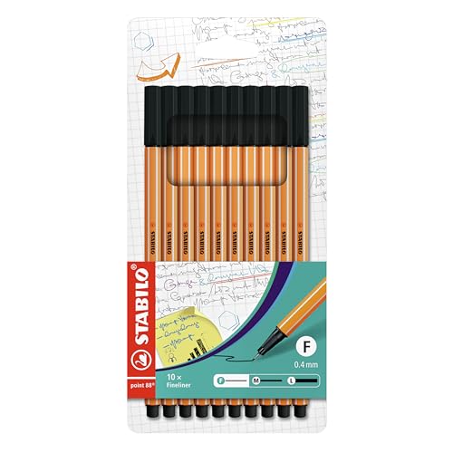 STABILO point 88 - Fineliner - down 50.07% (£3.40) to £3.39 from £6.79