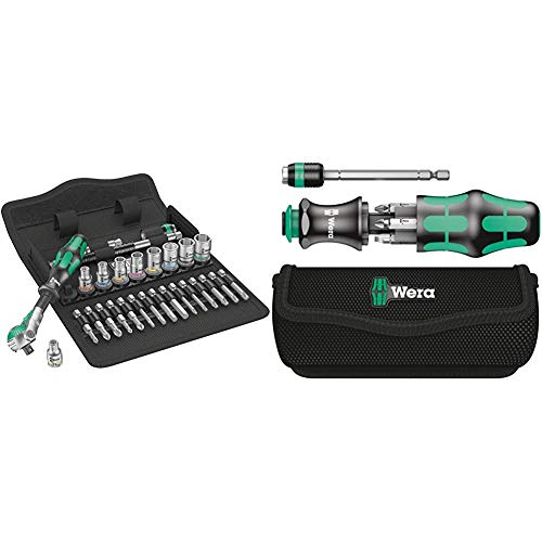 Wera 8100 SA 6 Zyklop Speed Ra...with Pouch, SL/PH/PZ, 7 Pieces - down 18.07% (£27.64) to £125.30 from £152.94