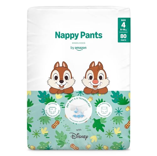 By Amazon Disney - Nappy Pants... kg) - 80 count (1 pack of 80) - down 20.60% (£1.78) to £6.86 from £8.64