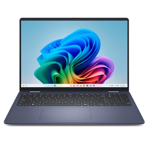 Dell 16 Plus 2-in-1 Laptop Cop...Camera, Windows 11 Home - Blue - down 37.53% (£480.00) to £799.00 from £1,279.00