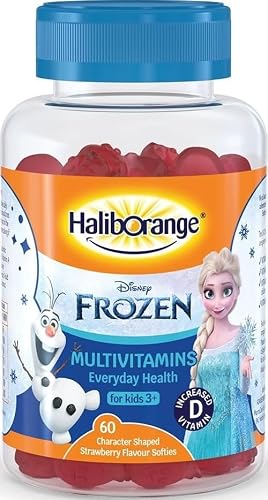 Haliborange Disney Frozen Mult...gy – Character-Shaped Chewable - down 31.77% (£3.05) to £6.55 from £9.60