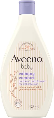 Aveeno Baby Calming Comfort Be...& Wash for Delicate Skin 400ml - down 20.00% (£1.50) to £6.00 from £7.50