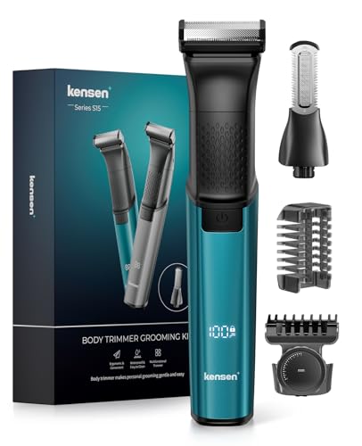 Kensen Body Hair Trimmer Men, ...tachment Combs 1-10 mm, Type-C - down 32.07% (£11.22) to £23.77 from £34.99