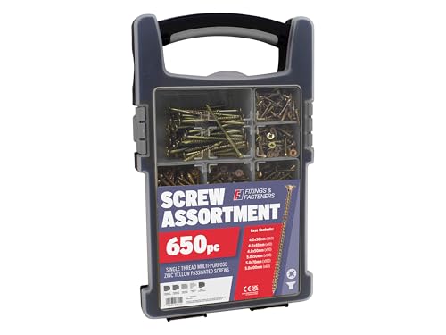 Forgefix Multi-purpose Screw O...zinc yellow passivated finish. - down 16.14% (£3.22) to £16.73 from £19.95