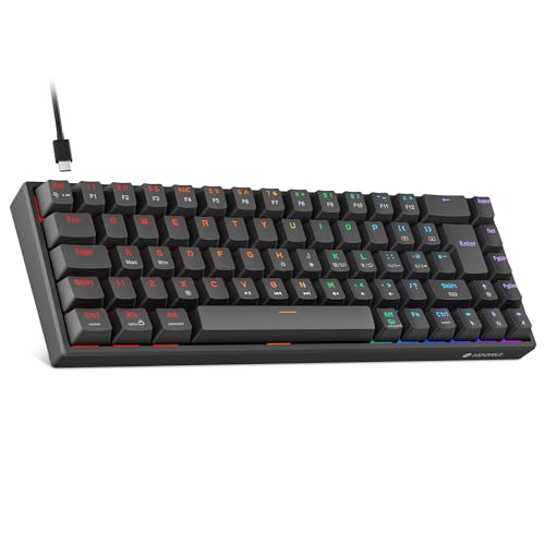KOORUI 60% Mechanical Gaming K.../Mac OS/Xbox-BLACK(Red Switch) - down 18.19% (£4.00) to £17.99 from £21.99