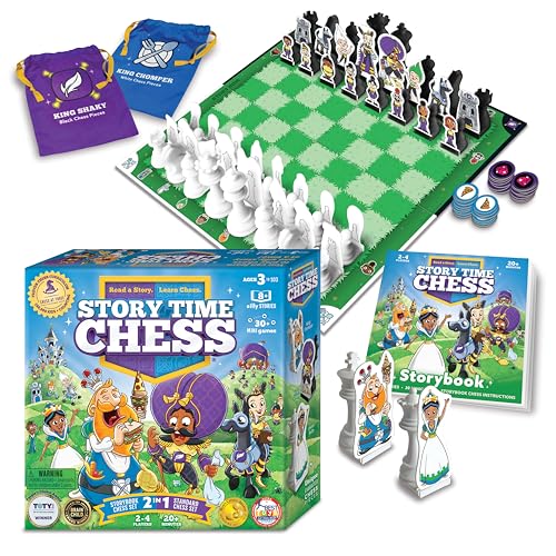 Story Time Chess - Beginners C...es for Boys & Girls Ages 3-103 - down 13.53% (£3.49) to £22.30 from £25.79