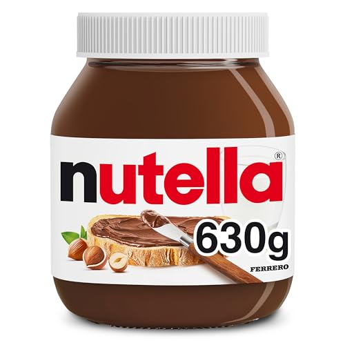 Nutella Hazelnut Spread with Cocoa, 630g - down 10.31% (£0.54) to £4.70 from £5.24