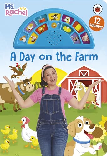 Ms Rachel: A Day on the Farm: ... Sound Book with 12 Fun Sounds - down 24.40% (£3.26) to £10.10 from £13.36