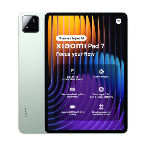 Xiaomi Pad 7, 11.2 Inch Tablet...nty(No power adapter included) - down 21.91% (£75.47) to £269.00 from £344.47