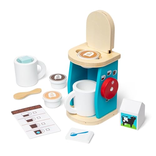 Melissa & Doug 11-Piece Brew a...Set - Play Kitchen Accessories - down 15.40% (£2.00) to £10.99 from £12.99
