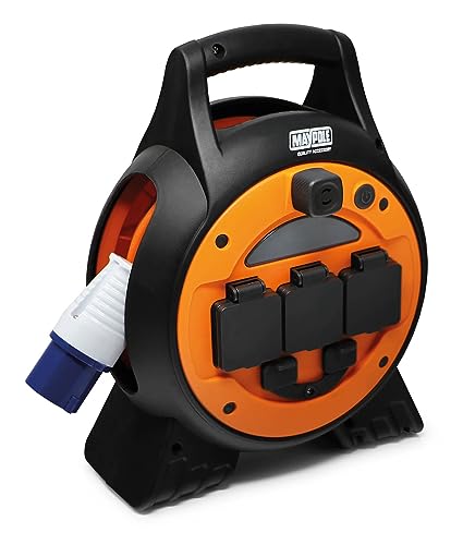 Maypole 230V 10A Mobile Mains Roller Power Unit - down 15.00% (£8.37) to £47.42 from £55.79