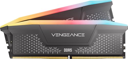 CORSAIR VENGEANCE RGB RS DDR5 ...B) Up To 5200MHz AMD INTEL RAM - down 32.19% (£159.00) to £334.99 from £493.99