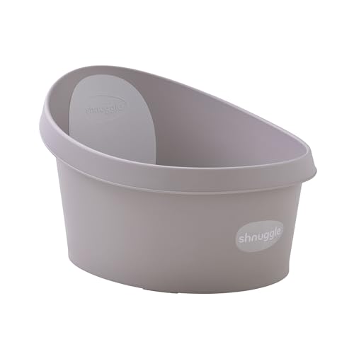 Shnuggle Toddler Bath Tub | La... Drain Bath Plug | Taupe Beige - down 19.99% (£6.74) to £26.97 from £33.71