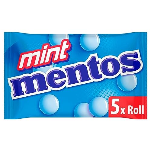 Mentos Mint 5 Rolls Pack  (Each roll contains 38 units) - down 90.56% (£16.31) to £1.70 from £18.01