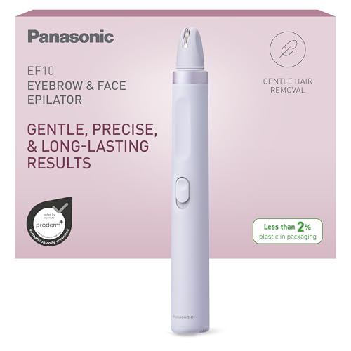 Panasonic ES-EF10-V503 Eyebrow...Battery Operated, Light Purple - down 10.03% (£3.88) to £34.81 from £38.69