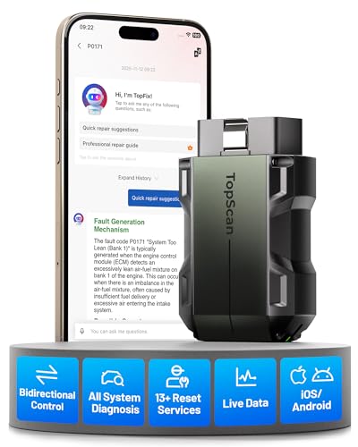 TOPDON TopScan Pro OBD2 Scanne...graded Version of TopScan Lite - down 15.41% (£20.03) to £109.96 from £129.99