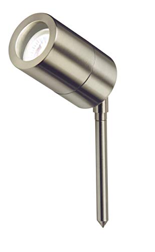Knightsbridge GU10SPIKEL Stain...ht, Aluminium, 35 W, GU10 IP65 - down 26.20% (£6.90) to £19.44 from £26.34
