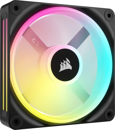 Corsair iCUE LINK QX120 RGB 12...ic Dome RGB Single Fan - Black - down 50.00% (£19.99) to £19.99 from £39.98