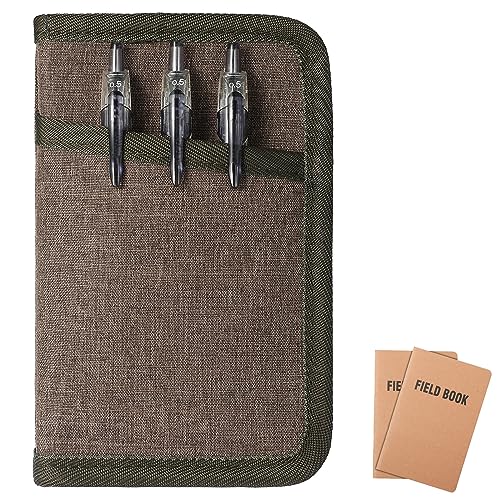 DISEYA Field Notes Notebooks C...ook Cover, Classy Waxed Canvas - down 52.30% (£14.20) to £12.95 from £27.15