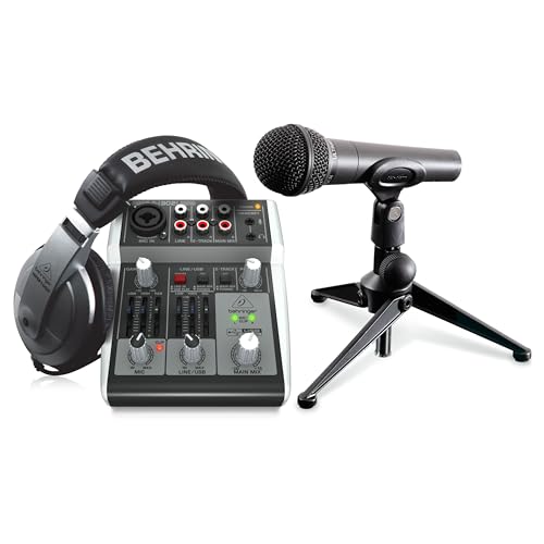 Behringer PODCASTUDIO 2 USB - down 20.75% (£14.20) to £54.25 from £68.45