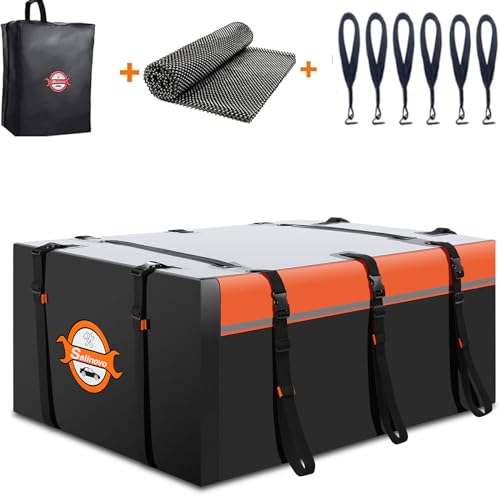 Sailnovo 19 Cubic Feet/540L Ca...r Hooks & Storage Bag | Orange - down 31.86% (£28.67) to £61.32 from £89.99