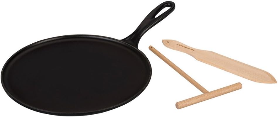 Le Creuset 20136270000460 Crepe Pan 27 cm Diameter Black