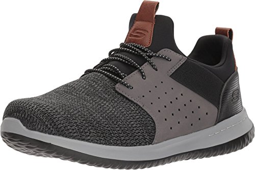 Skechers DELSON- CAMBEN, Men's.../Synthetic Bkgy), 8 UK (42 EU) - down 14.27% (£7.27) to £43.68 from £50.95