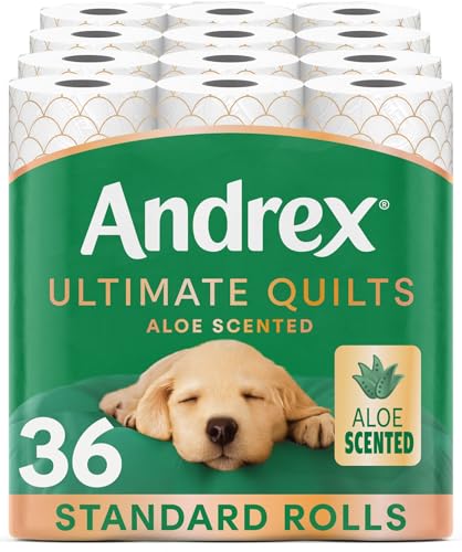 Andrex Ultimate Quilt Toilet R...t, Thick Sheets, FSC Certified - down 19.00% (£4.69) to £20.00 from £24.69