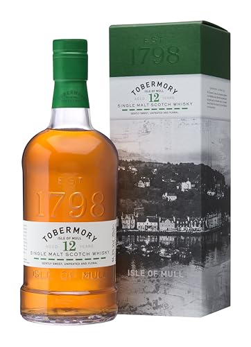 Tobermory 12 Year Old Single M...With Notes of Fruits And Spice - down 21.38% (£8.55) to £31.44 from £39.99