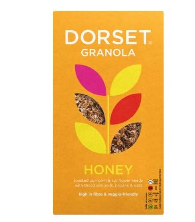 Dorset Cereals Honey Granola |... Vegetarian | 5 Packs of 450 g - down 50.00% (£10.00) to £10.00 from £20.00