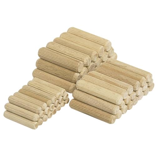 wolfcraft 200 Beech Wood Dowel... 6 mm Ribbed Fluted Connectors - down 9.86% (£0.28) to £2.56 from £2.84