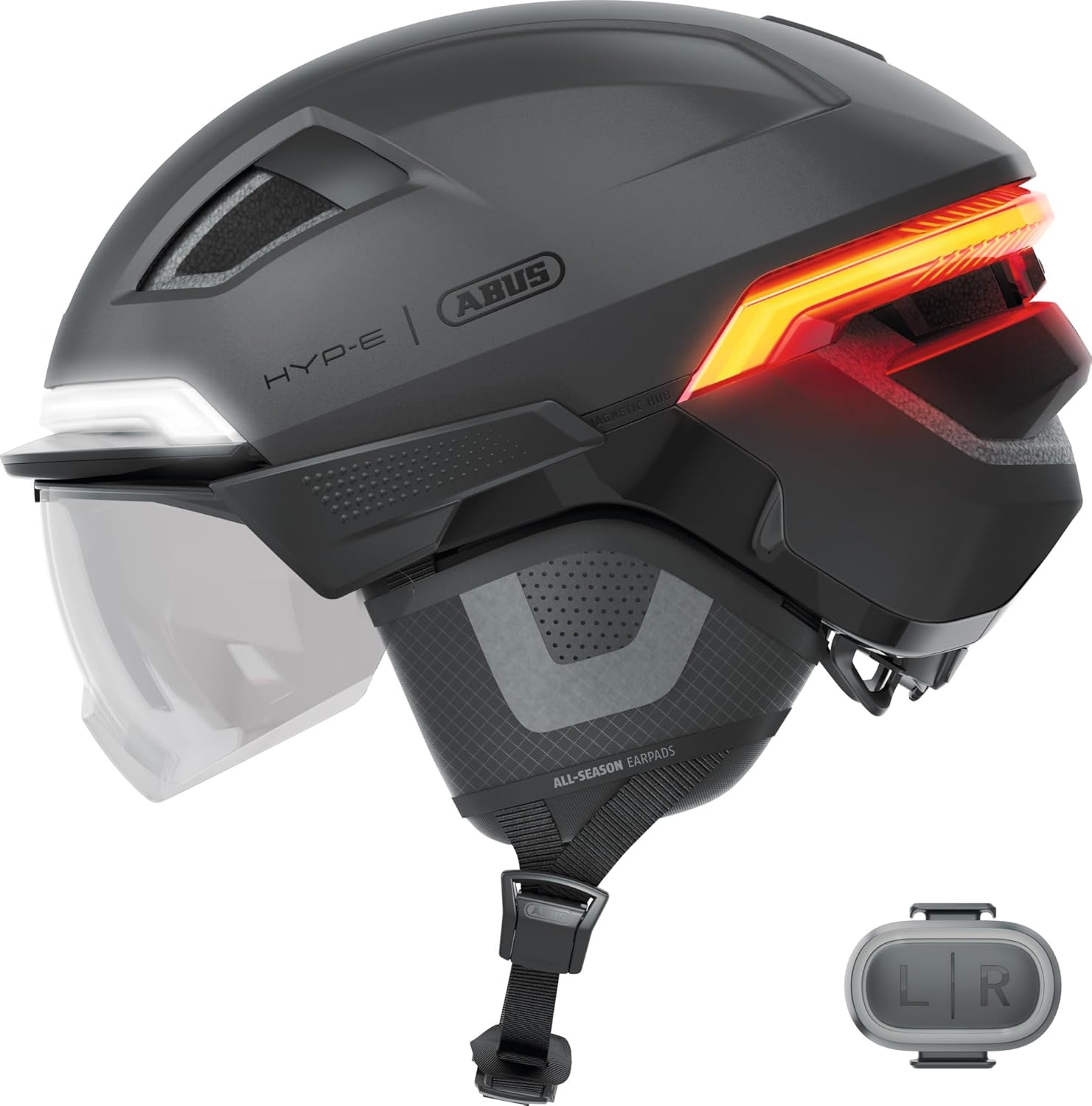 ABUS HYP-E ACE Bike Helmet - w...r Men and Women - Size M, Grey - down 10.00% (£22.22) to £199.97 from £222.19