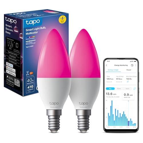 Tapo L430C(2-Pack) Smart Bulb,...e/APP Control,Schedule & Timer - down 29.90% (£5.08) to £11.91 from £16.99