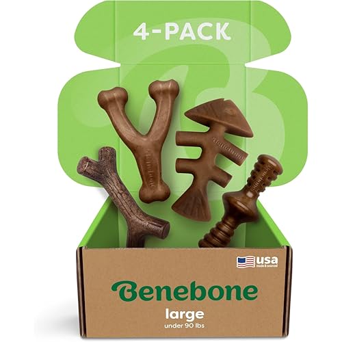 Benebone Dog Chew Toy Gift Box...r Large Dogs, Made in the USA. - down 15.40% (£6.16) to £33.83 from £39.99