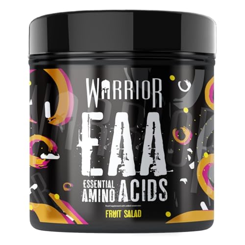 Warrior EAA Essential Amino Acids, Fruit Salad - 360g - down 21.12% (£3.05) to £11.39 from £14.44