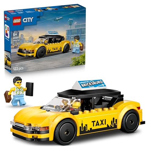 LEGO City Yellow Taxi Cab Toy ...a for 5+ Year Old Boys - 60487 - down 20.02% (£2.00) to £7.99 from £9.99