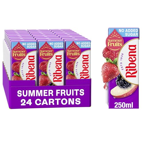 Ribena Summer Fruits No Added ...s or Flavours | Ready to Drink - down 27.27% (£3.00) to £8.00 from £11.00