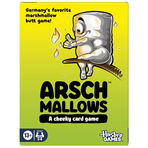 Hasbro Gaming Arschmallows Party Card Game - English Version - down 43.22% (£2.74) to £3.60 from £6.34