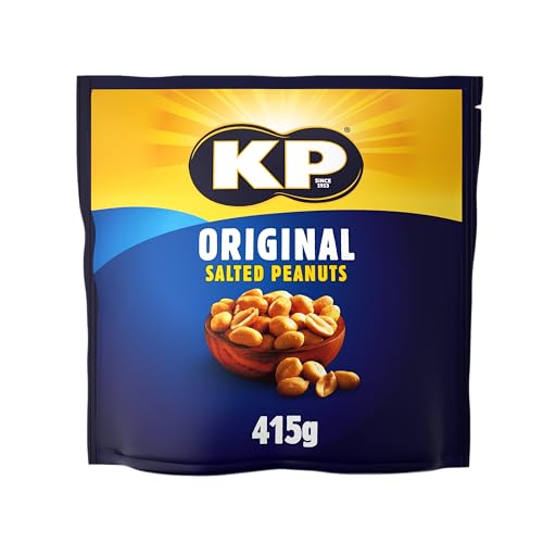 KP Nuts ORIGINAL SALTED Peanut... of protein and high in fibre. - down 21.88% (£0.63) to £2.25 from £2.88