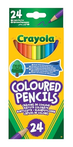 CRAYOLA Colored Pencils (24ct)...assroom Supplies, Nontoxic, 3+ - down 12.06% (£0.24) to £1.75 from £1.99
